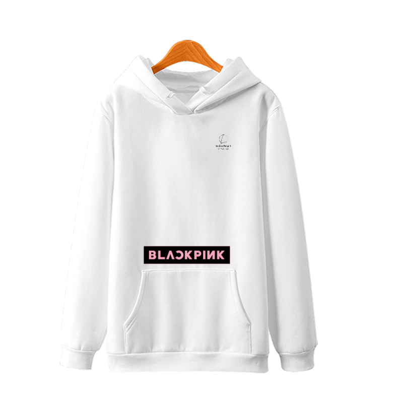 Black Pink fleece hoodie