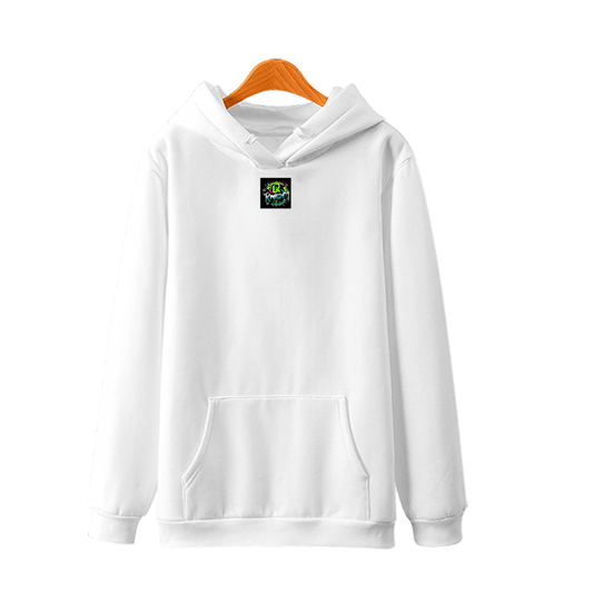 Deadpool white fleece hoodie